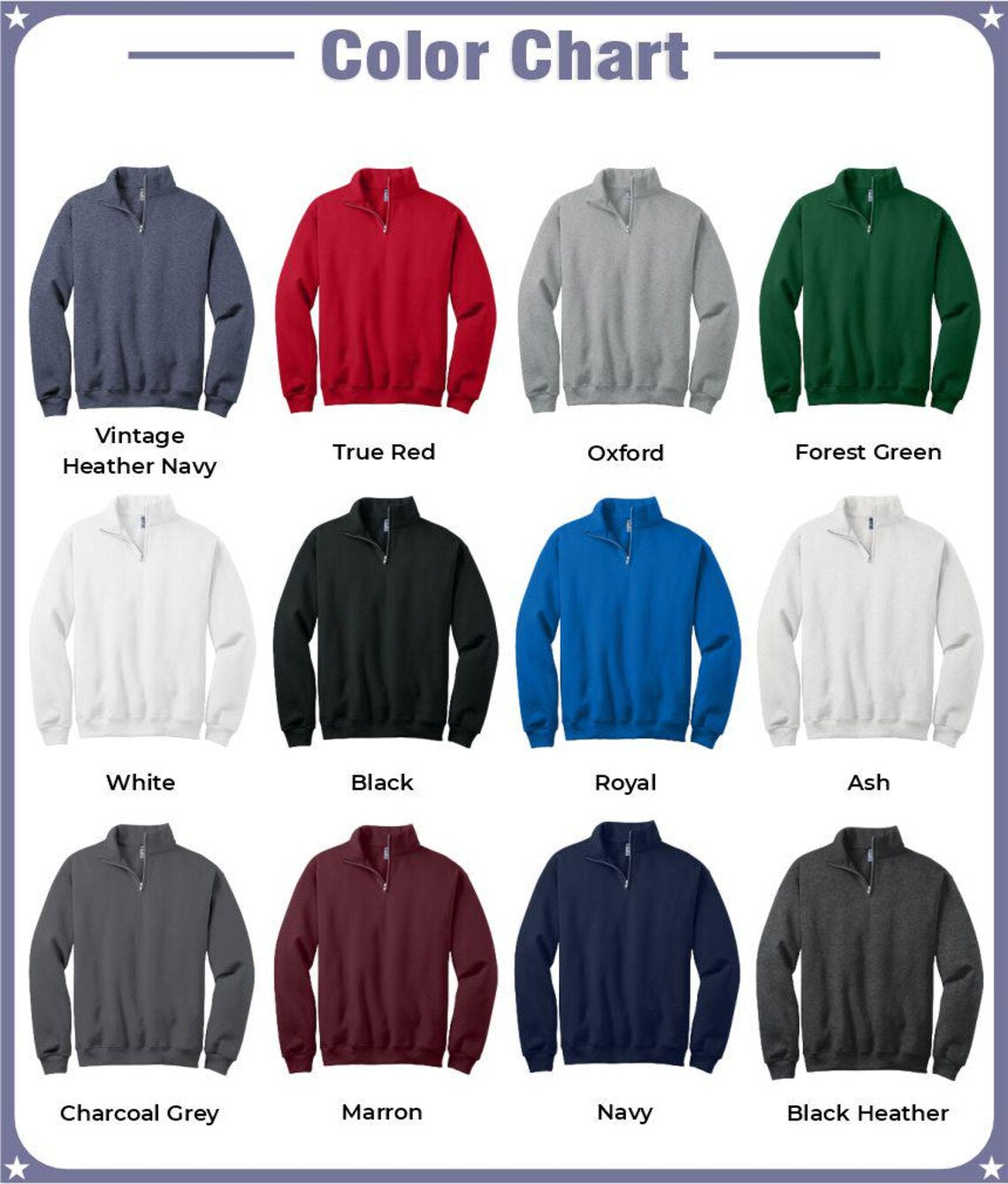 Personalized Nurse Quarter Zip Embroidered Sweater