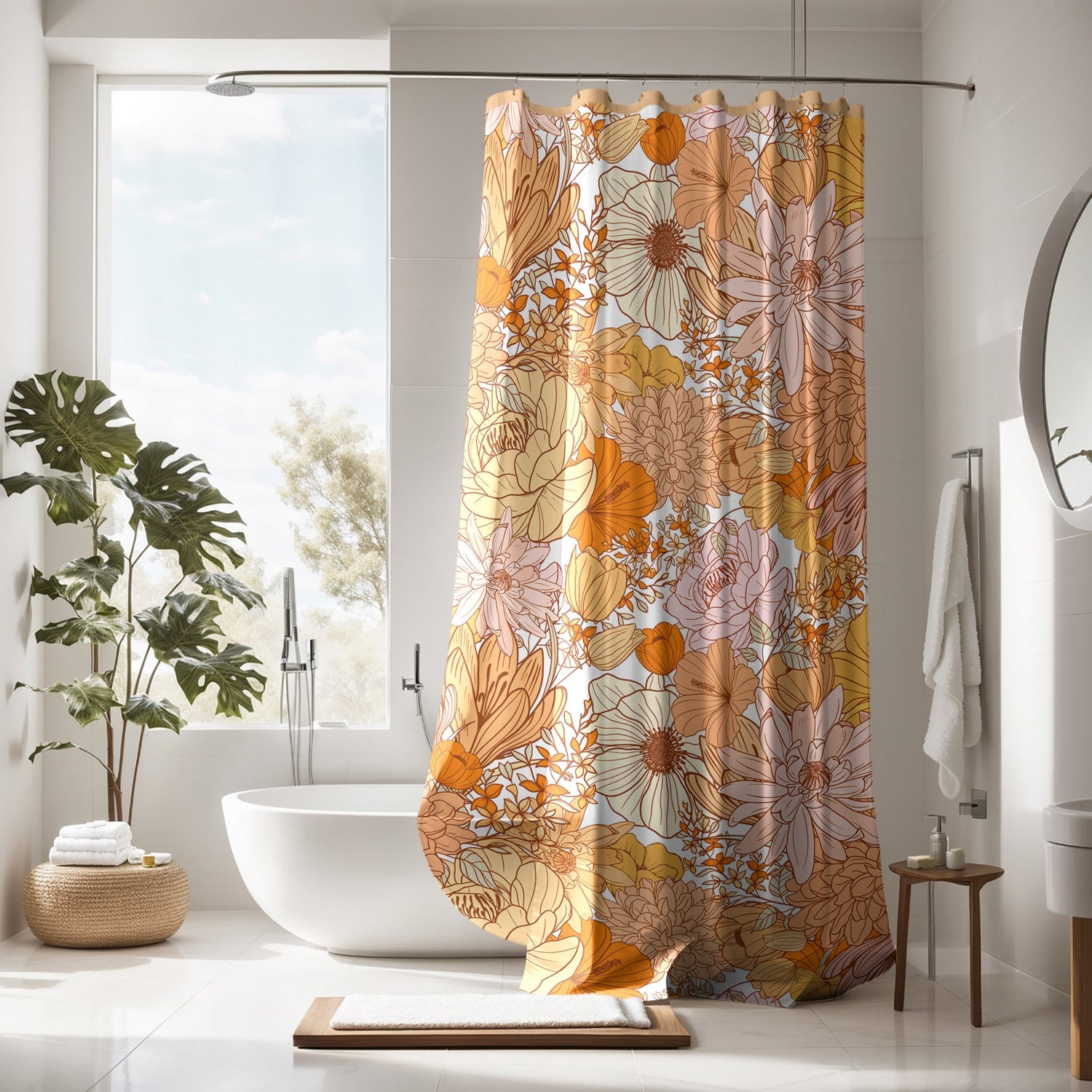 Custom Shower Curtains and Home Decor