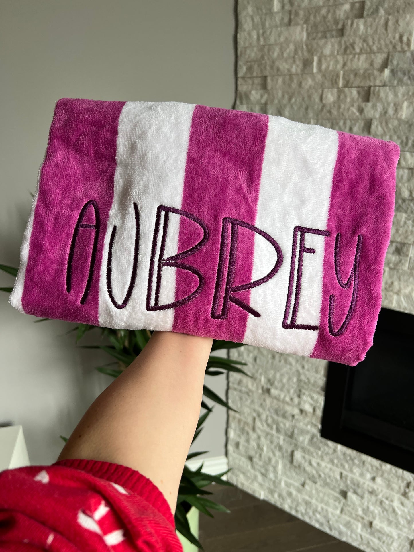 Personalized Beach Towels Embroidered