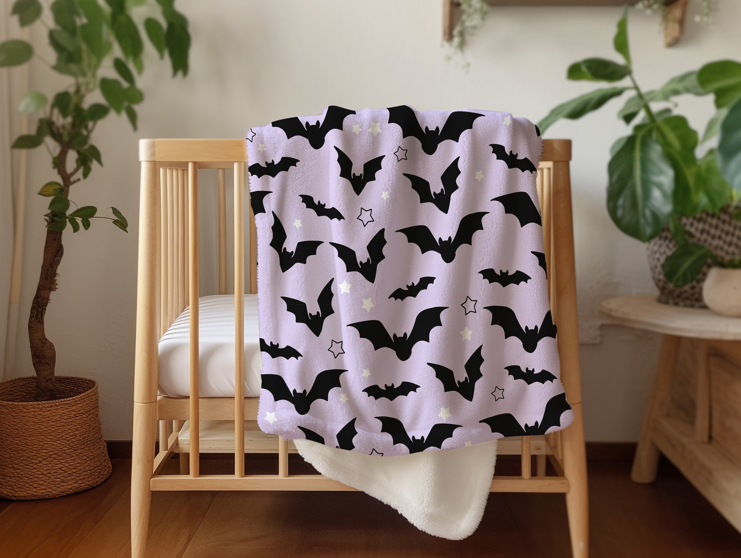 Personalized Halloween Blanket, Fall Decor