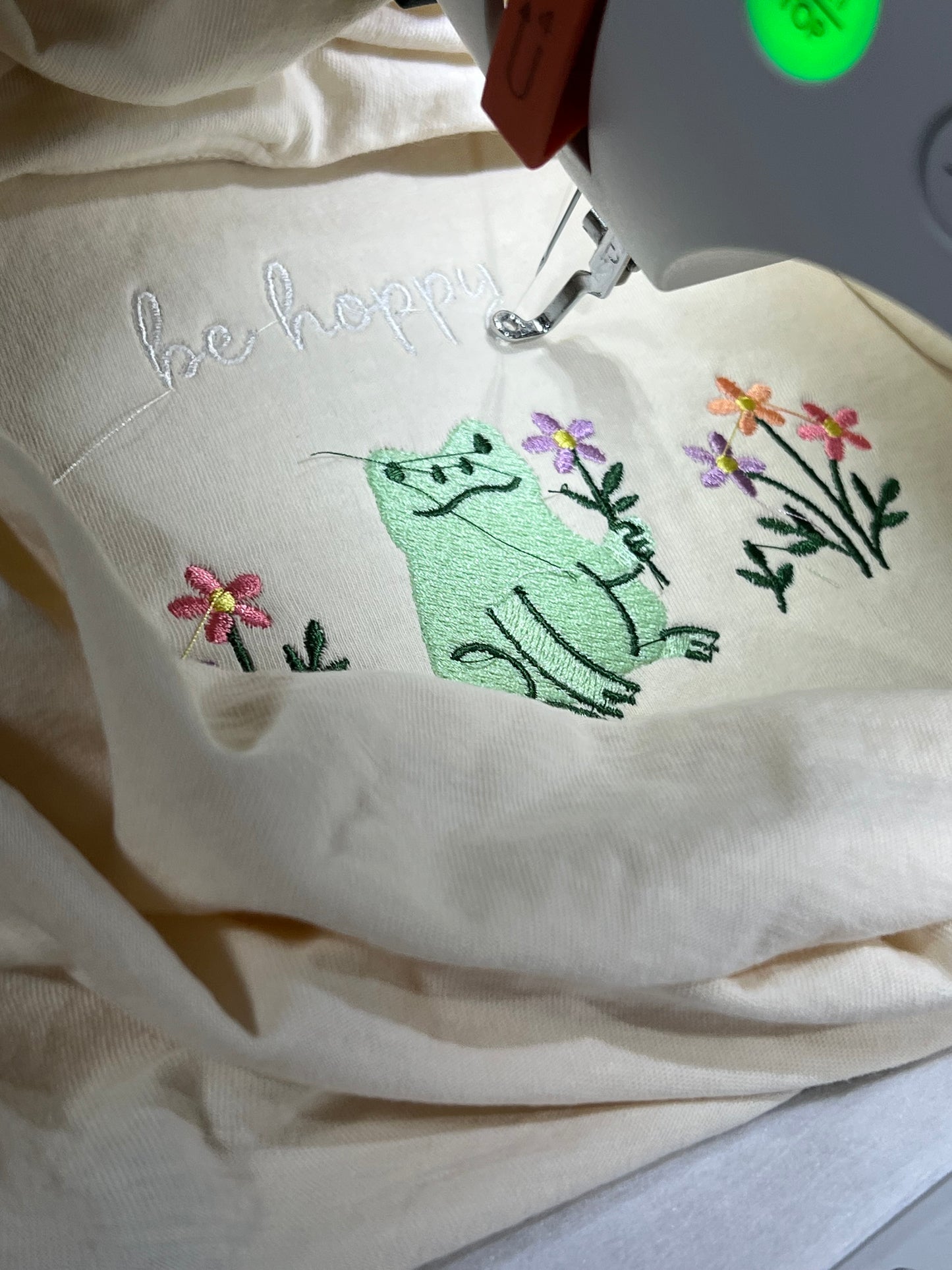 Be hoppy embroidered Sweater, Tshirt or Hoodie