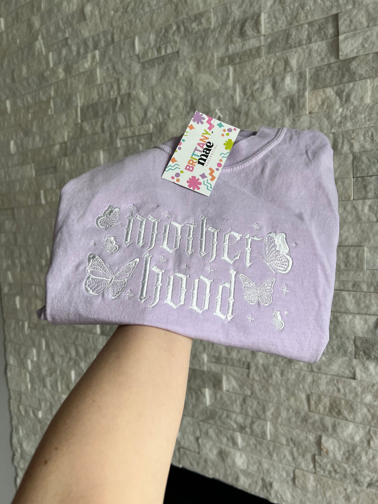 Motherhood embroidered Sweater, Tshirt or Hoodie