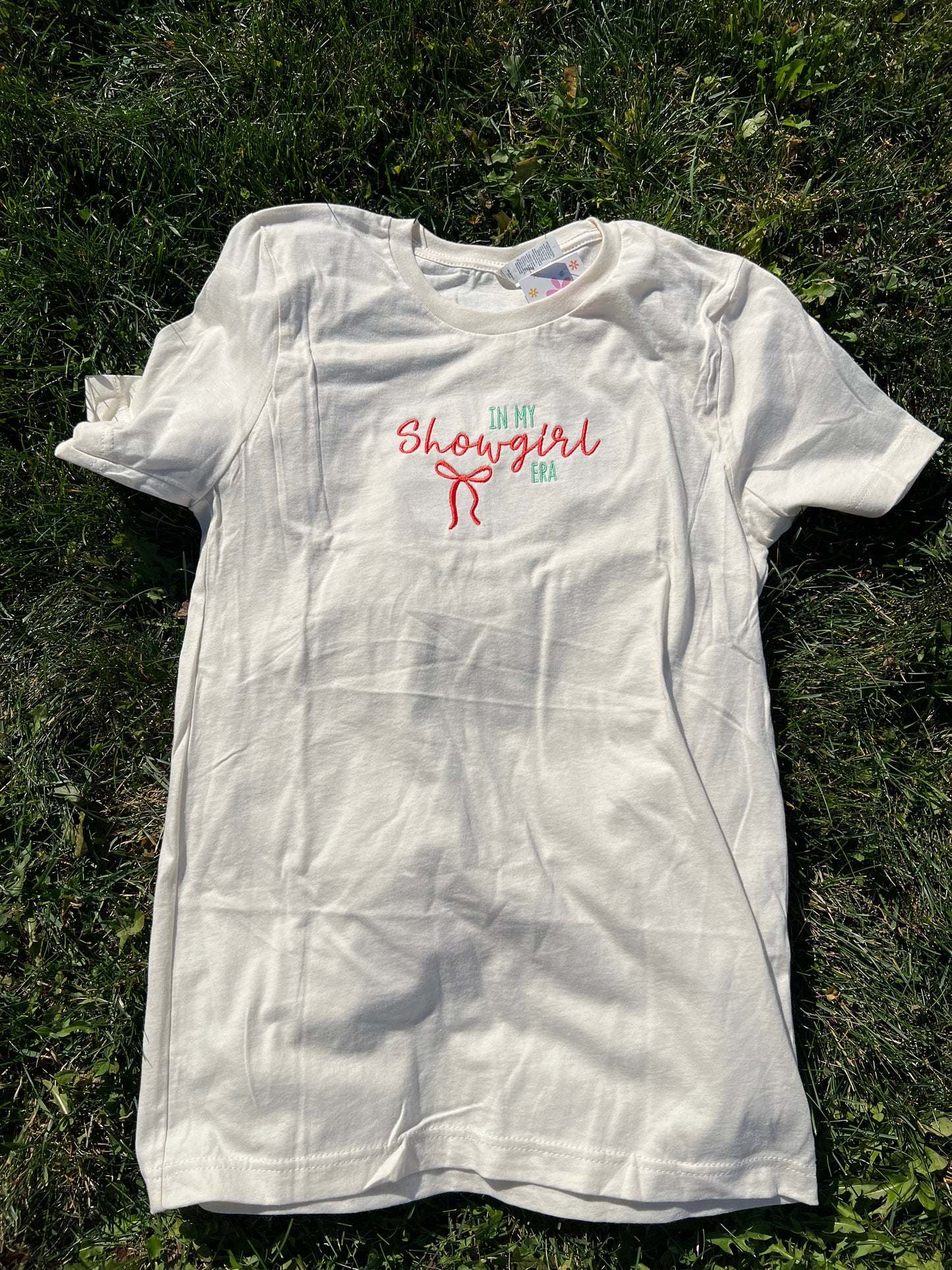 SALE In my Showgirl Era Embroidered T-shirt