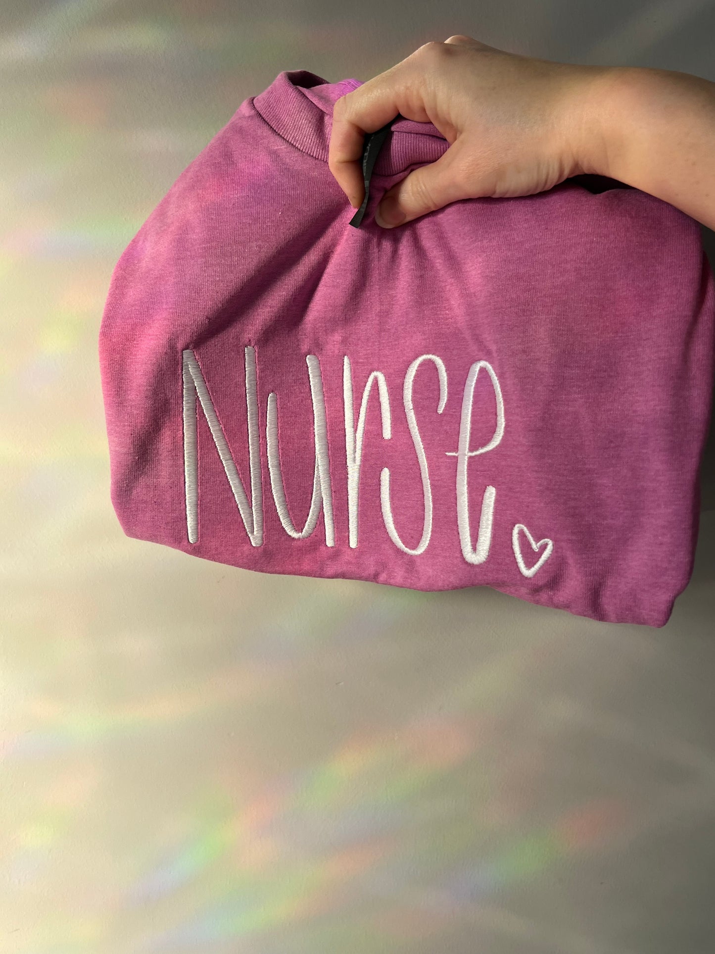 Nurse Embroidered t-shirt Comfort Colors