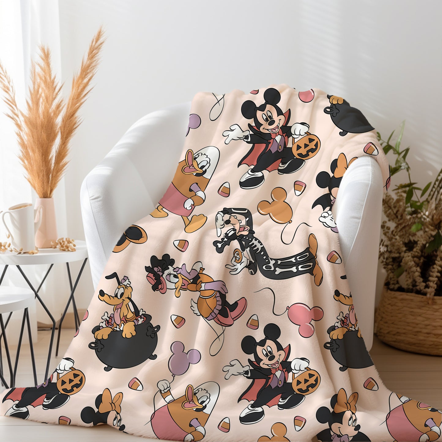 Halloween Micky Mouse Disney Blanket