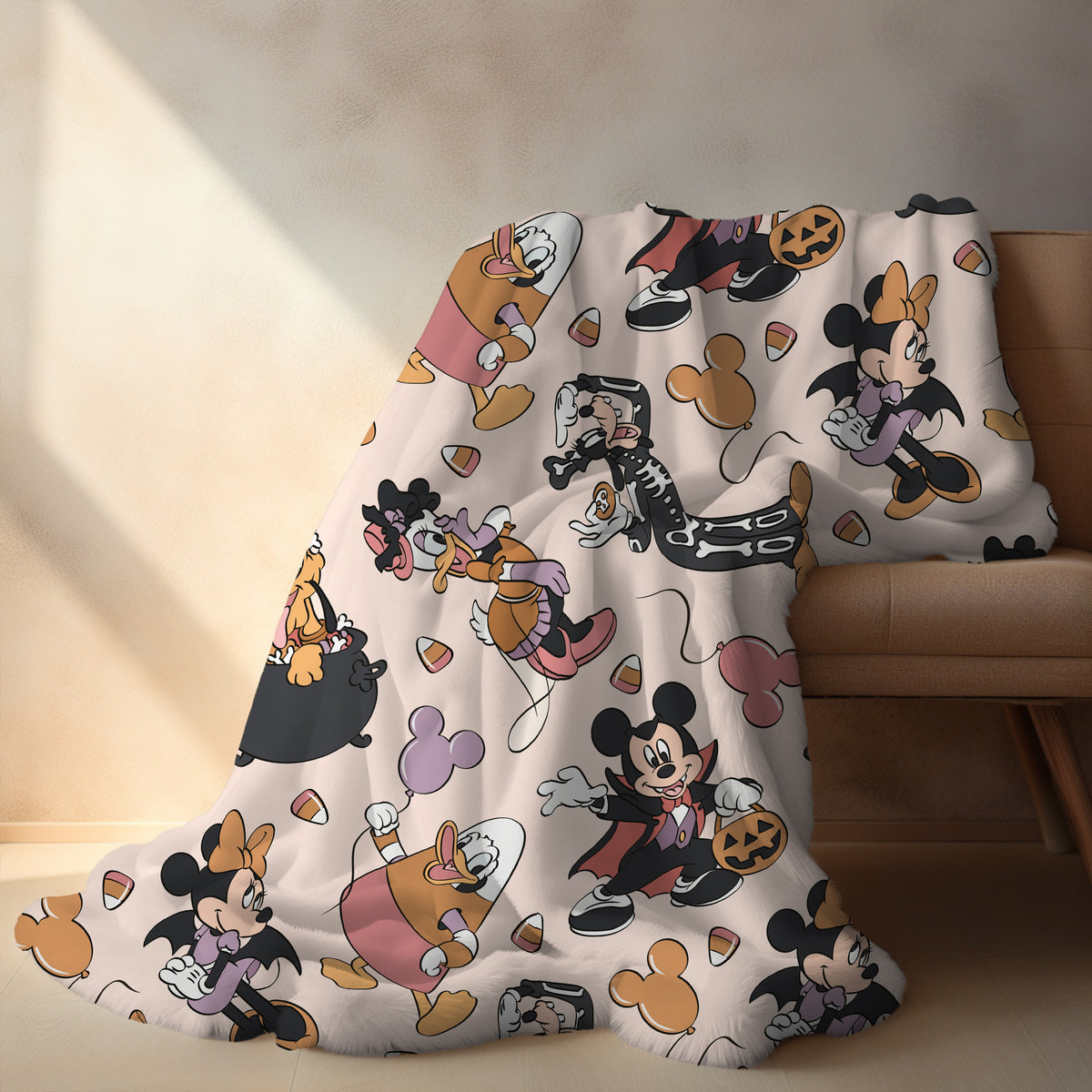 Halloween Micky Mouse Disney Blanket