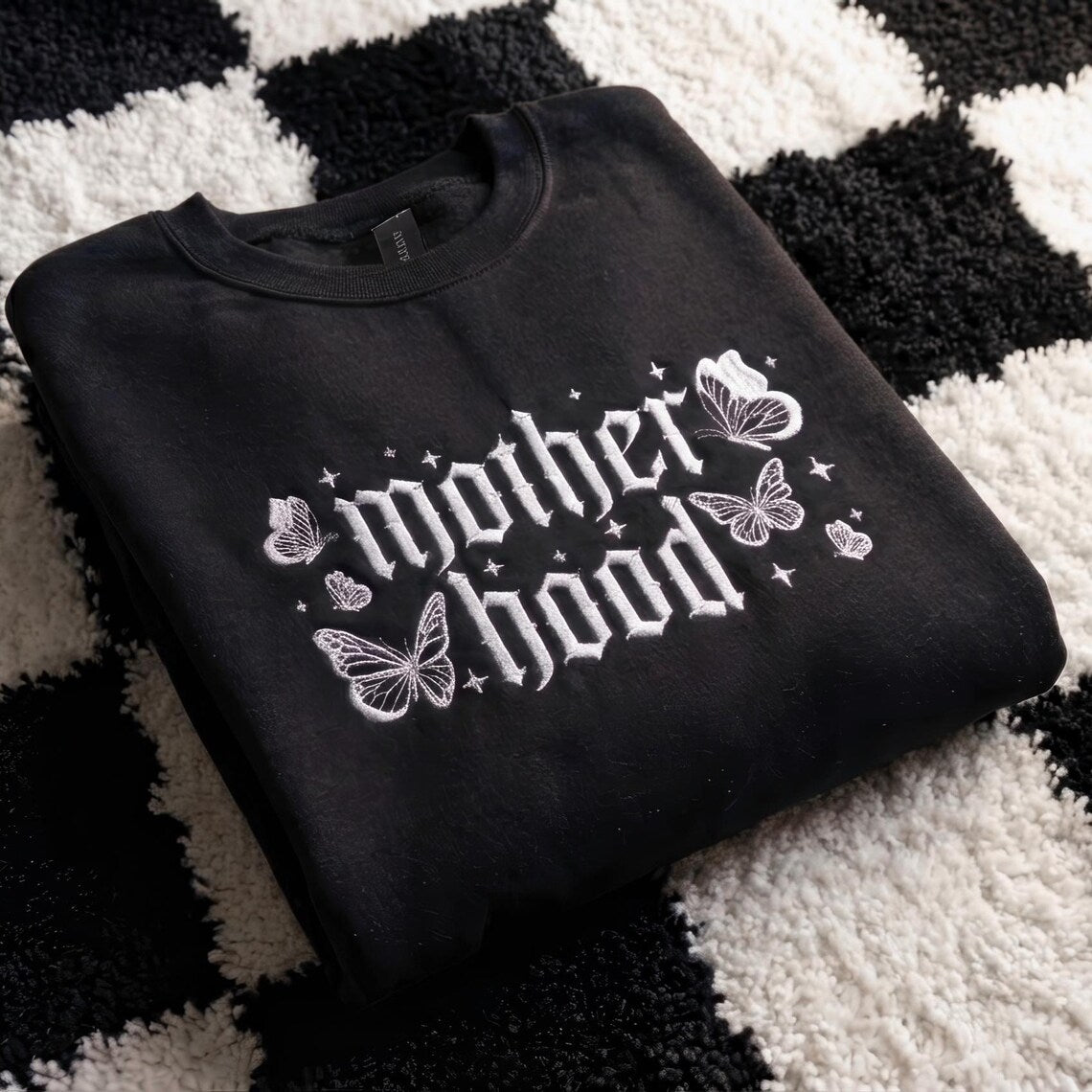 Motherhood embroidered Sweater, Tshirt or Hoodie