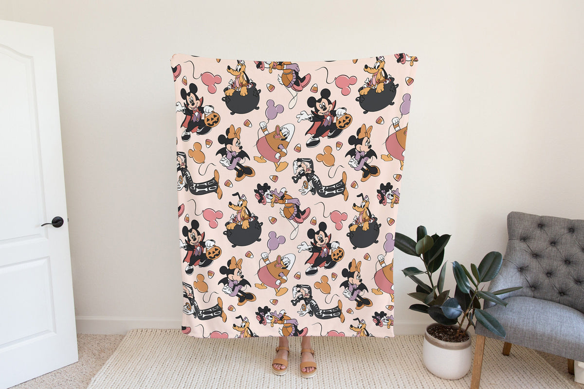 Halloween Micky Mouse Disney Blanket