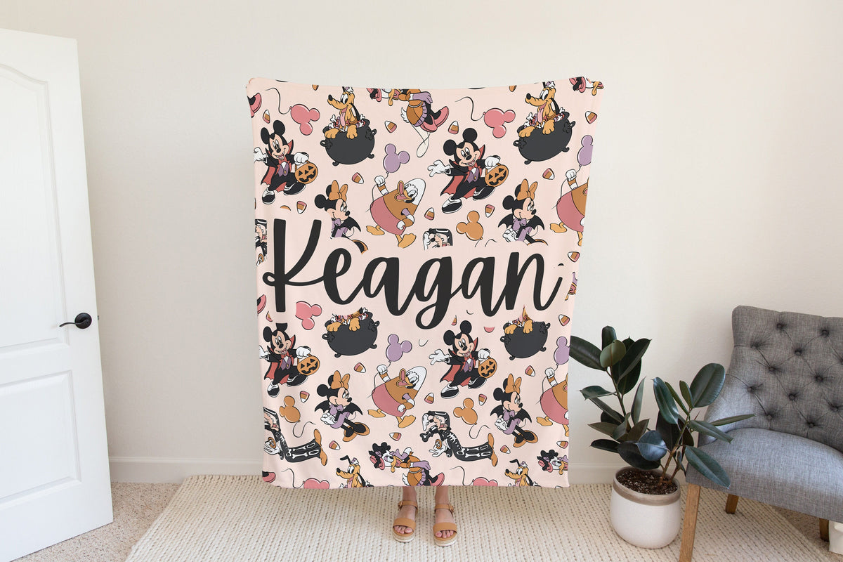 Halloween Micky Mouse Disney Blanket