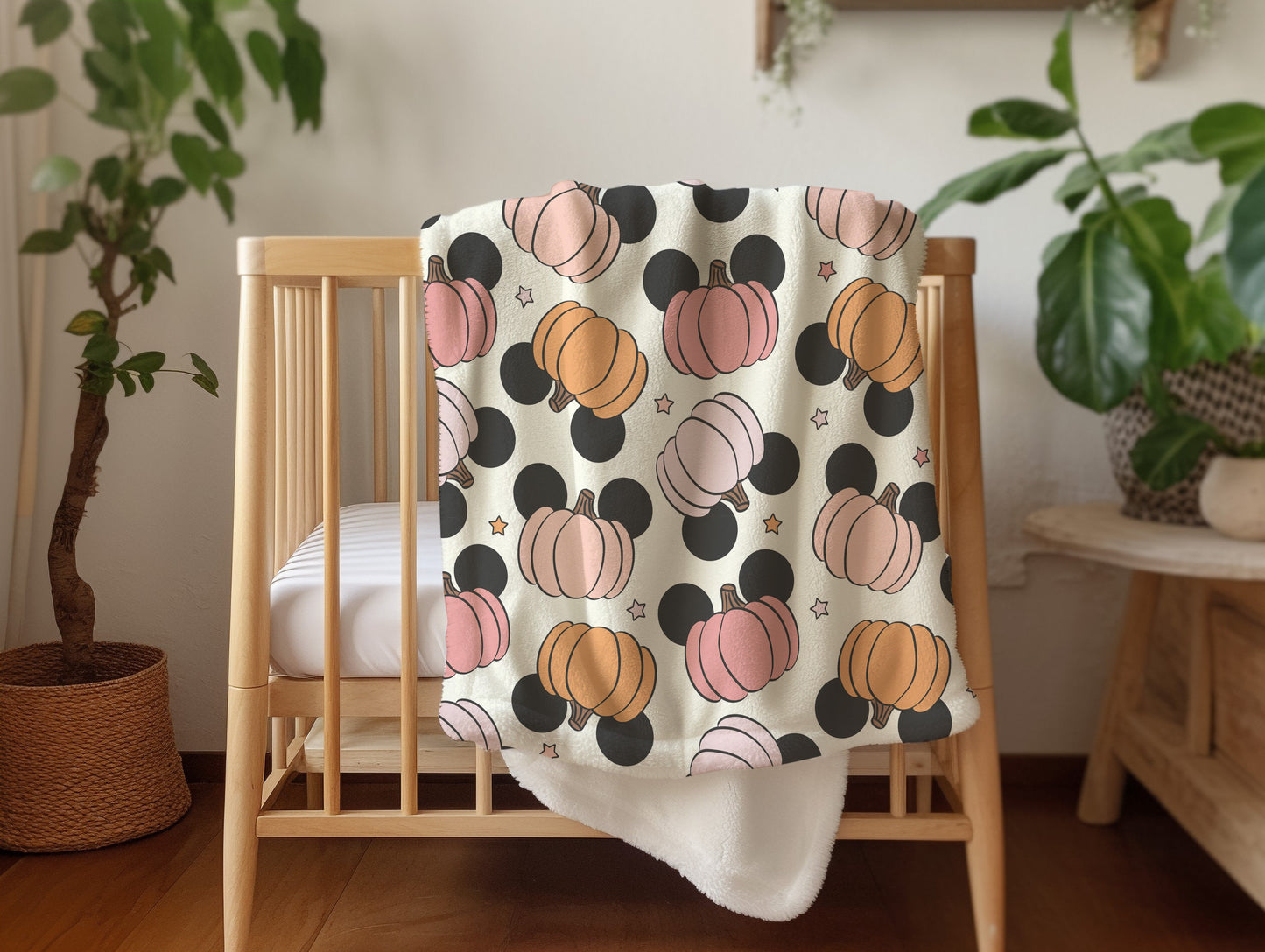 Personalized Disney Halloween Blanket