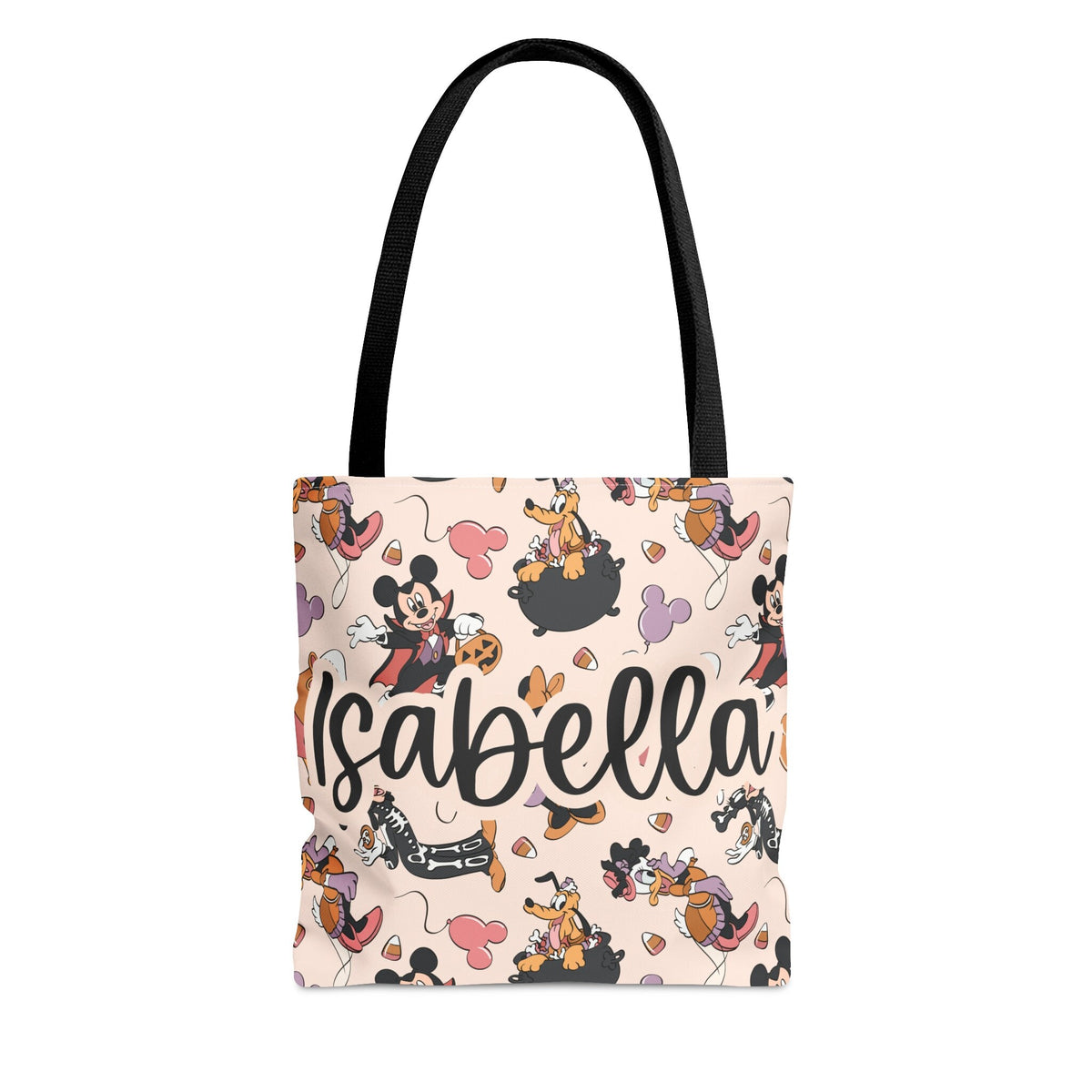 Personalized Halloween Micky Mouse Trick or Treat Halloween Candy Bag