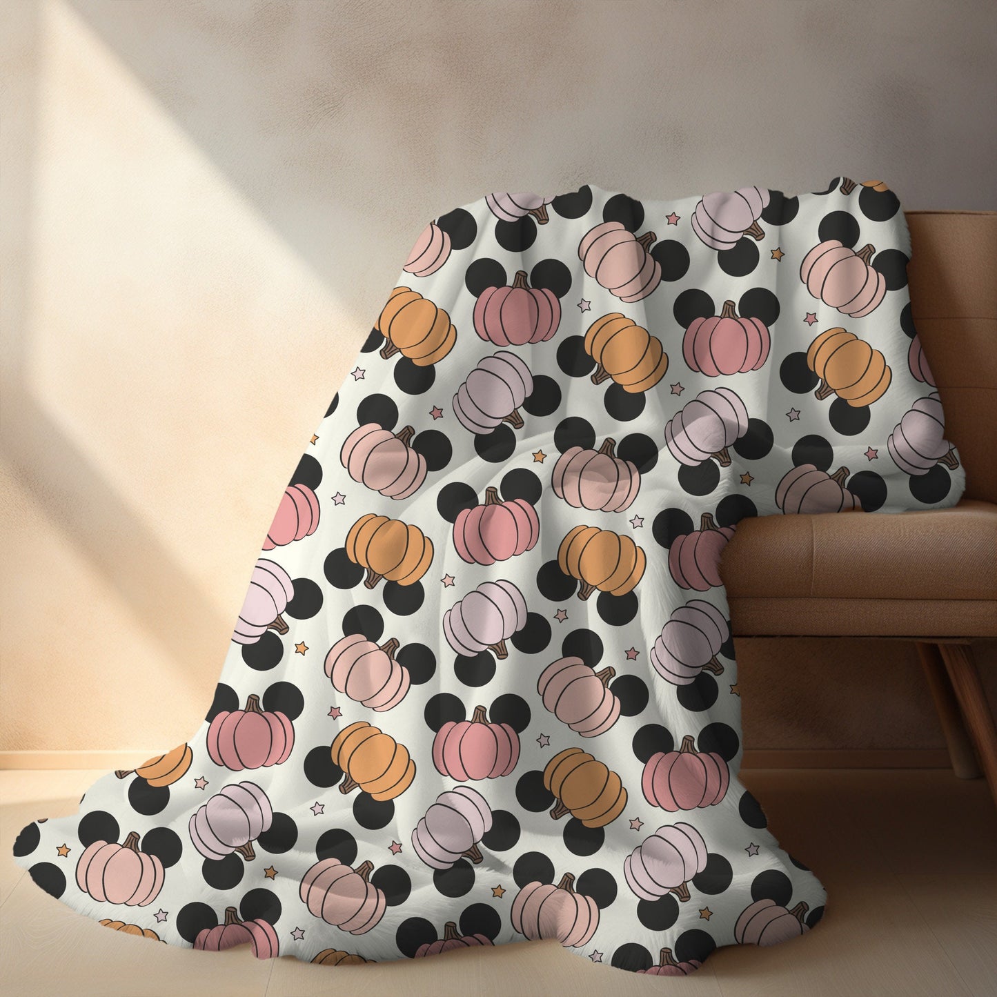 Personalized Disney Halloween Blanket