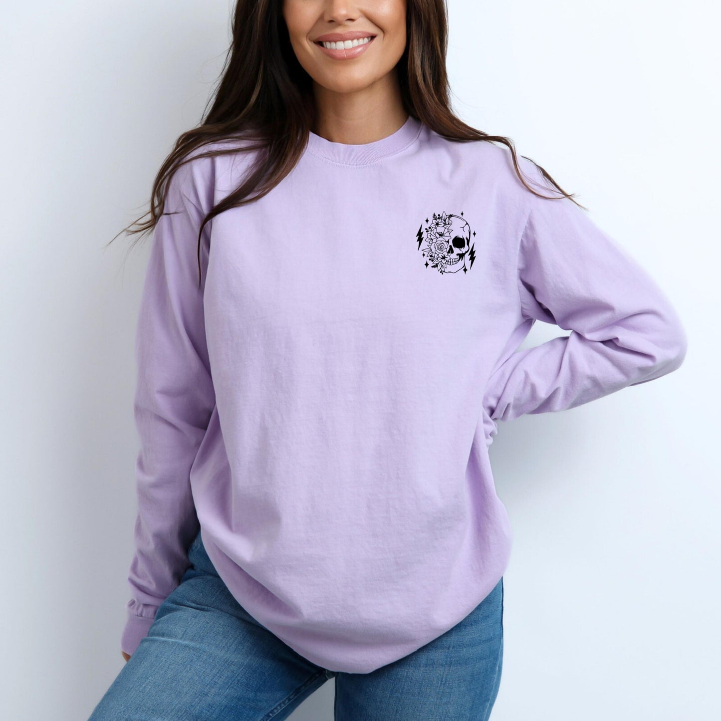 Rocking Motherhood Comfort Colors Sweater pull over crew neck mom sweater funny saying