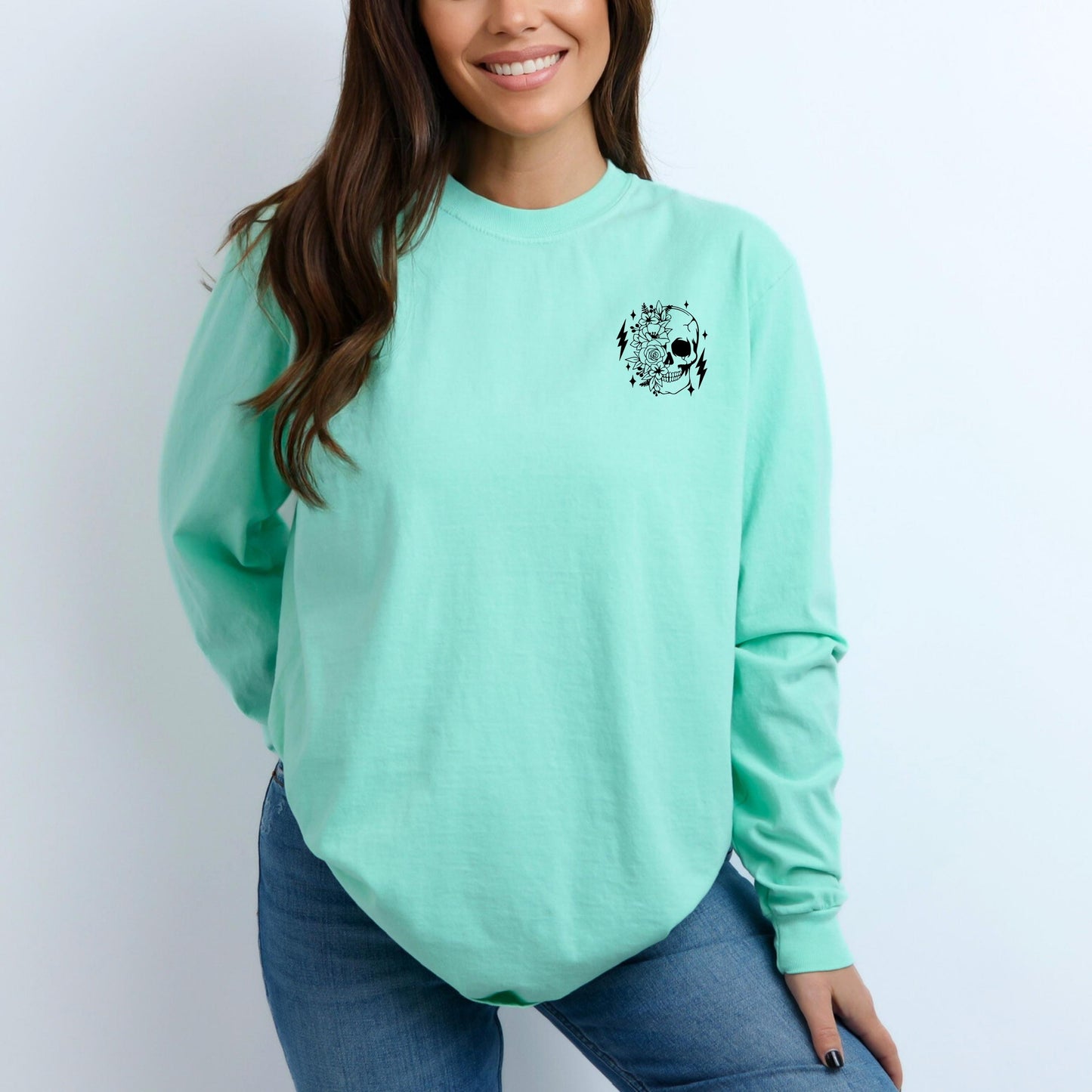 Rocking Motherhood Comfort Colors Sweater pull over crew neck mom sweater funny saying