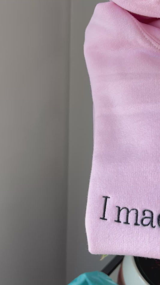 Cant I made plans with my cat embroidered Sweater, Tshirt or Hoodie